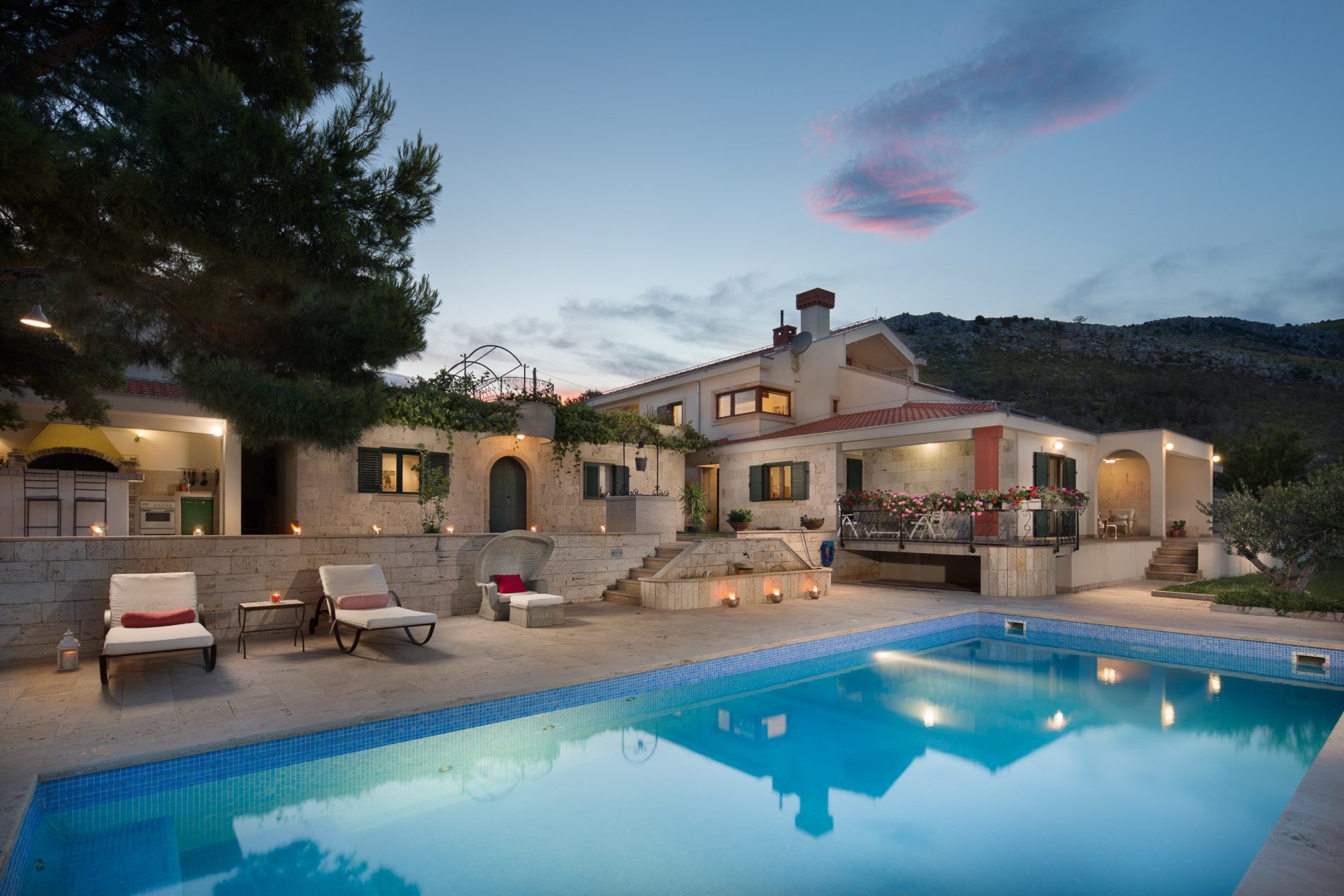 Villa Ojdana in Croatia, Plano, Trogir Riviera | Villa Select